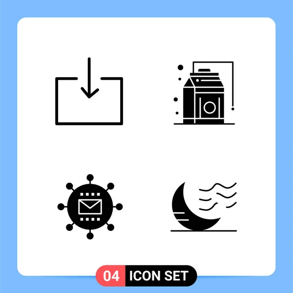 Set of 25 Universal Business Icons Vector — Stock Vector