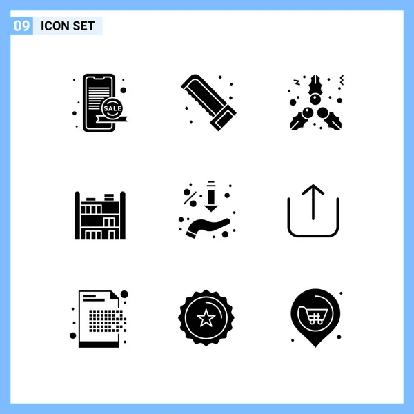 Set of 16 Universal Icons Business Vector — Stock Vector