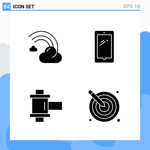 Set of 25 Universal Business Icons Vector — Stockový vektor