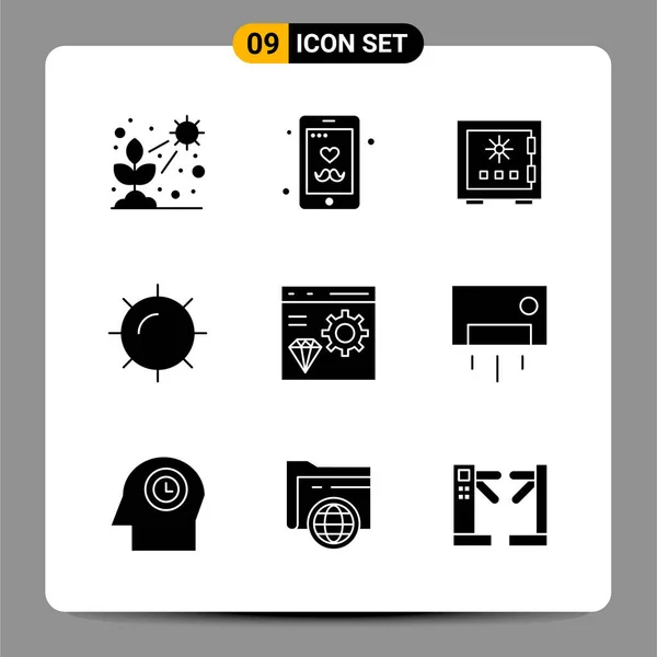 Σύνολο 25 Universal Business Icons Vector — Διανυσματικό Αρχείο