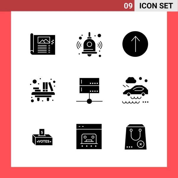 Conjunto Iconos Creativos Universales Simplemente Vector Ilustraciones Para Aplicaciones Web — Vector de stock