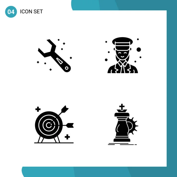 Set Universal Creative Icons Simply Vector Illustrations Web Mobile Apps — Stock Vector