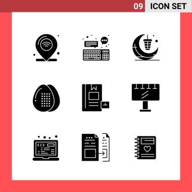 Evrensel yaratıcı simgeler kümesi, web ve mobil uygulamalar ve projeler için basit vektör illüstrasyonları 