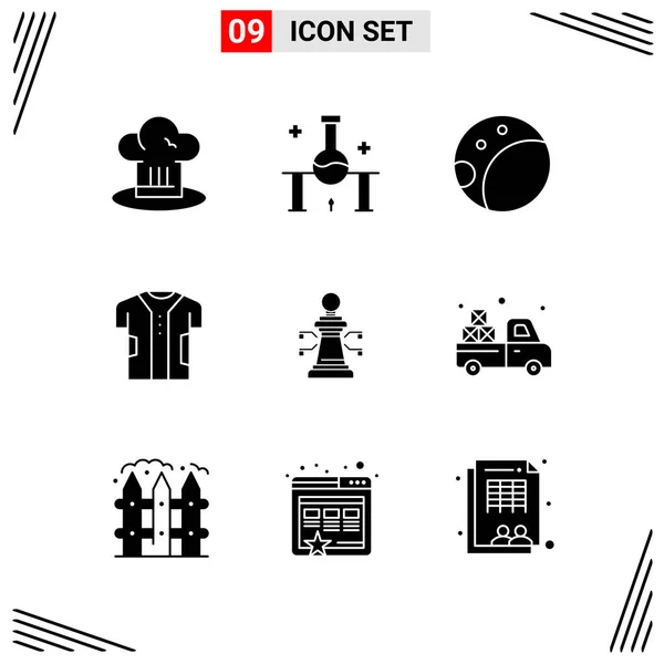 Set Universal Creative Icons Simply Vector Illustrations Web Mobile Apps — Stock Vector