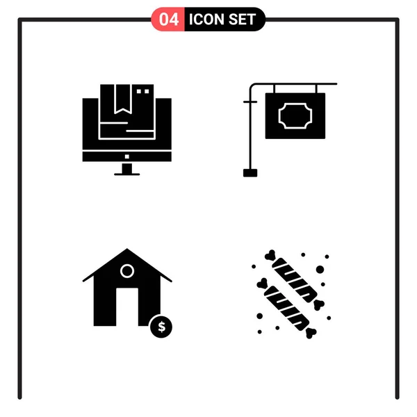 Conjunto de 16 iconos universales Vector de negocios — Archivo Imágenes Vectoriales