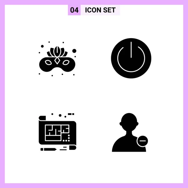 Set de 25 iconos de negocio universales Vector — Vector de stock