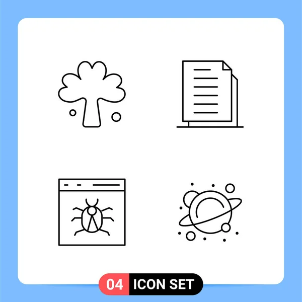 Set van 25 Universele Business Iconen Vector — Stockvector