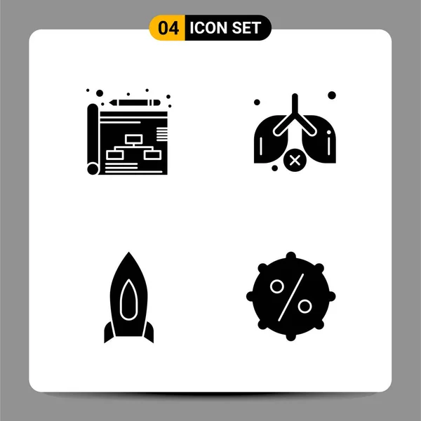 Set Universal Creative Icons Simply Vector Illustrations Web Mobile Apps — Stock Vector