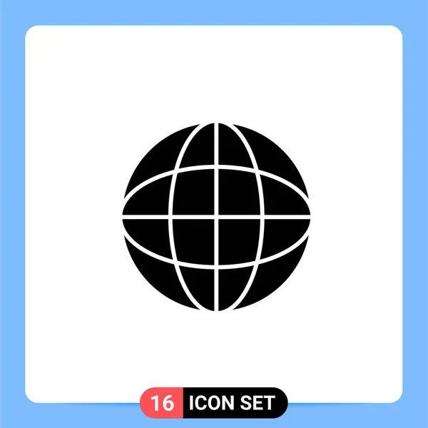 Icono Creativo Universal Simple Simplemente Vector Ilustración Para Aplicaciones Web — Vector de stock