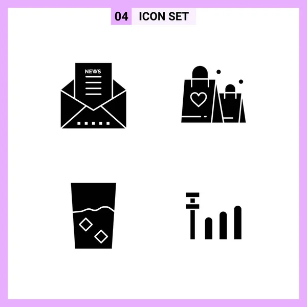 Set of 25 Universal Business Icons Vector — Stock Vector