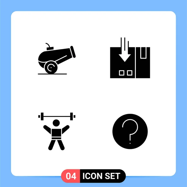 Set Universal Creative Icons Simply Vector Illustrations Web Mobile Apps — Stock Vector