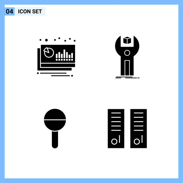 Set Universal Creative Icons Simply Vector Illustrations Web Mobile Apps — Stock Vector