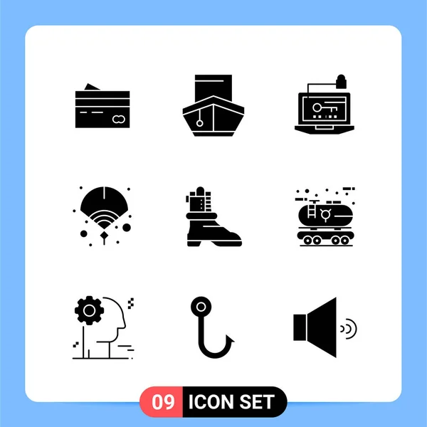 Conjunto Iconos Creativos Universales Simplemente Vector Ilustraciones Para Aplicaciones Web — Vector de stock