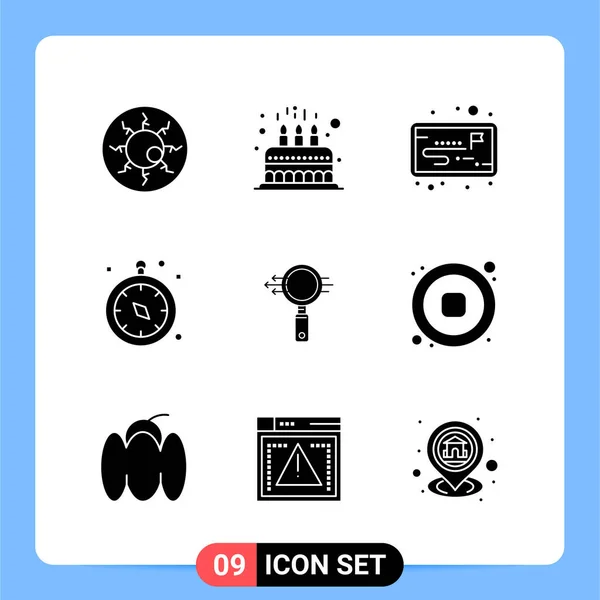 Conjunto Iconos Creativos Universales Simplemente Vector Ilustraciones Para Aplicaciones Web — Vector de stock