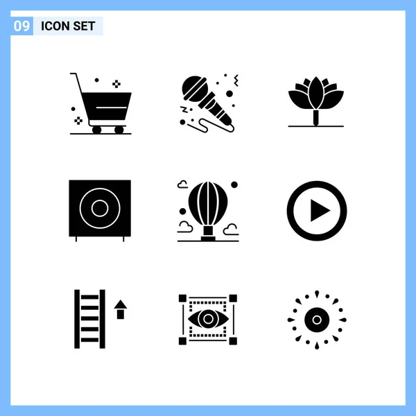 Set Universal Creative Icons Simply Vector Illustrations Web Mobile Apps — Stock Vector