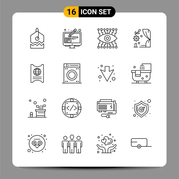 Car Service Icon Set — Stock Vector