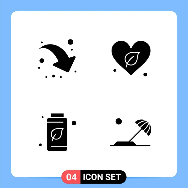 Conjunto Iconos Creativos Universales Simplemente Vector Ilustraciones Para Aplicaciones Web — Vector de stock