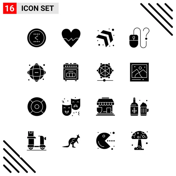 Set Universal Creative Icons Simply Vector Illustrations Web Mobile Apps — Stock Vector