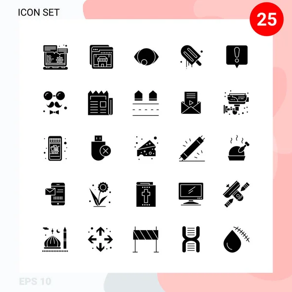 Set Universele Creatieve Iconen Vectorillustratie — Stockvector