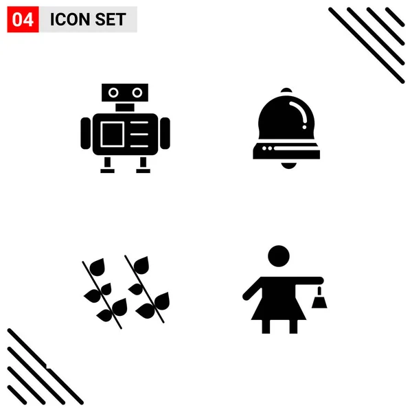 Set Universal Creative Icons Simply Vector Illustrations Web Mobile Apps — Stock Vector