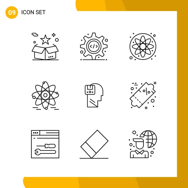 Set of 25 Universal Business Icons Vector — Stock Vector