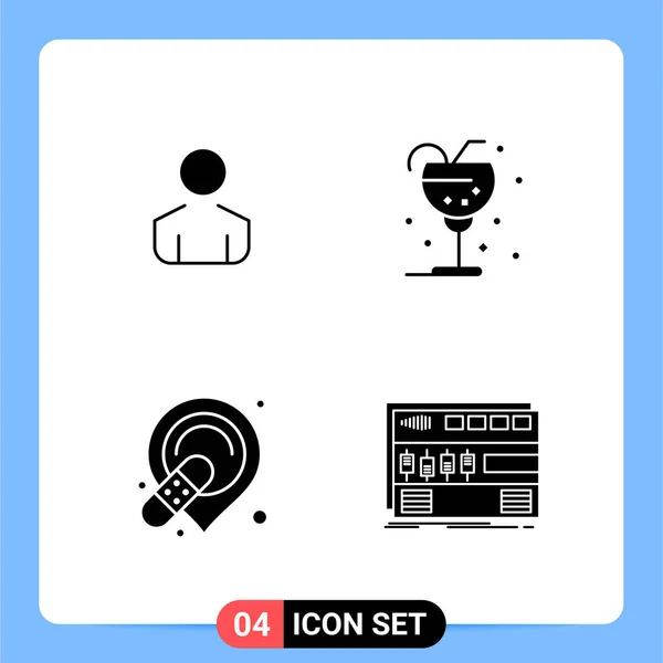 Set of 25 Universal Business Icons Vector — Stockový vektor