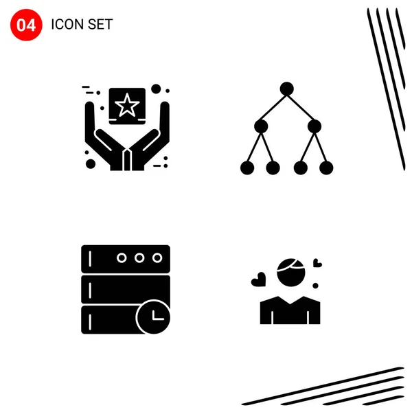 Set Universal Creative Icons Simply Vector Illustrations Web Mobile Apps — Stock Vector