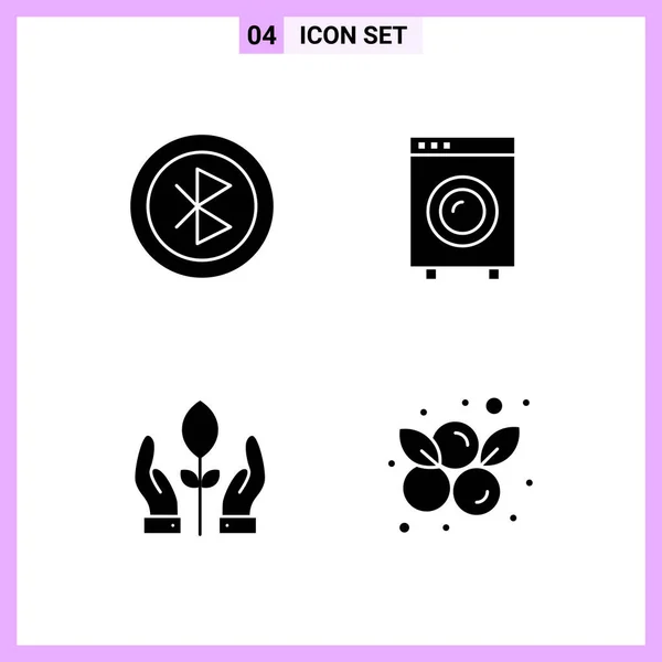 Conjunto Iconos Creativos Universales Simplemente Vector Ilustraciones Para Aplicaciones Web — Vector de stock