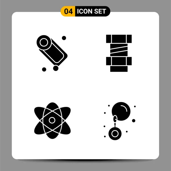 Set Universal Creative Icons Simply Vector Illustrations Web Mobile Apps — Stock Vector