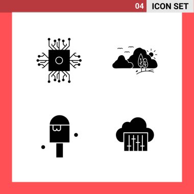 Evrensel yaratıcı simgeler kümesi, web ve mobil uygulamalar ve projeler için basit vektör illüstrasyonları 