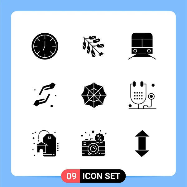 Set de 25 iconos de negocio universales Vector — Vector de stock