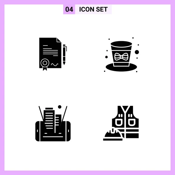 Set de 25 iconos de negocio universales Vector — Vector de stock