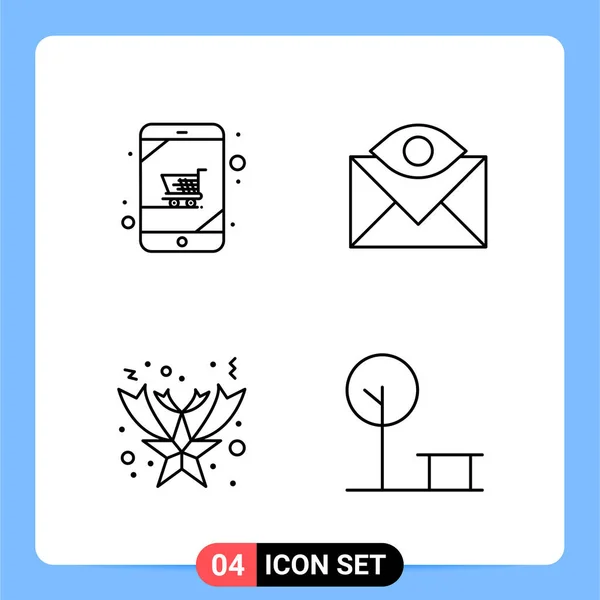 Set of 25 Universal Business Icons Vector — Stock Vector