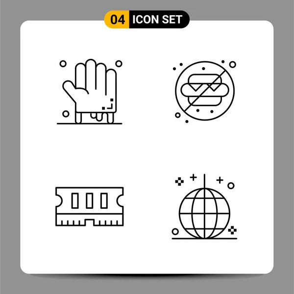 Σύνολο 25 Universal Business Icons Vector — Διανυσματικό Αρχείο