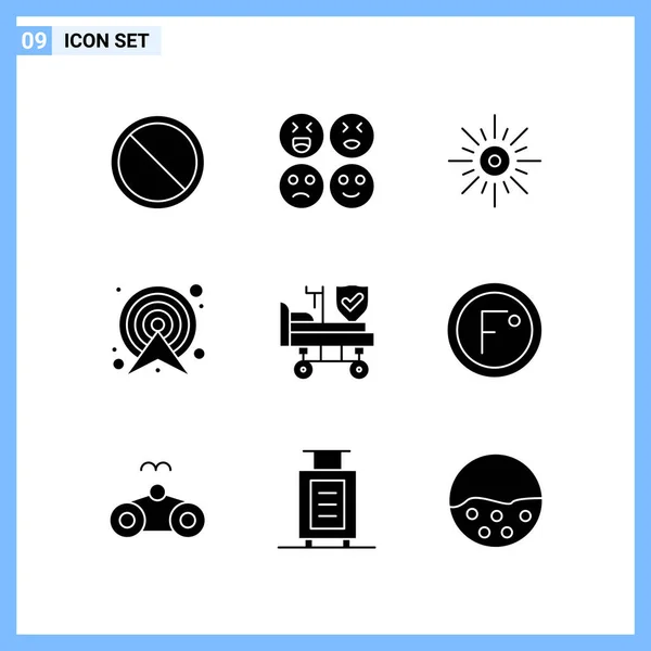 Set Universal Creative Icons Simply Vector Illustrations Web Mobile Apps — Stock Vector