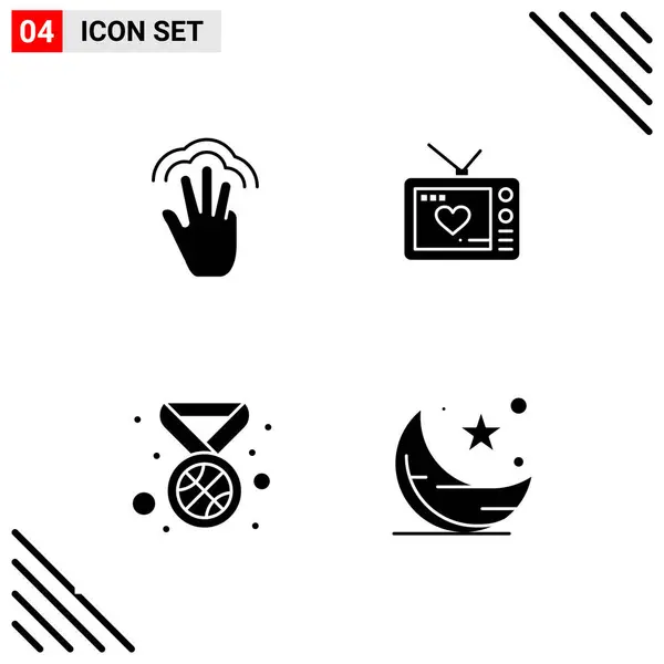 Set de 25 iconos de negocio universales Vector — Vector de stock