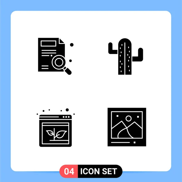 Conjunto Iconos Creativos Universales Simplemente Vector Ilustraciones Para Aplicaciones Web — Vector de stock