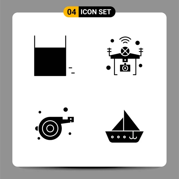 Conjunto Iconos Creativos Universales Simplemente Vector Ilustraciones Para Aplicaciones Web — Vector de stock