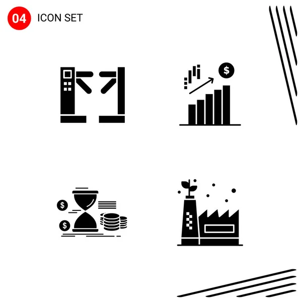 Set of 25 Universal Business Icons Vector — Stockový vektor