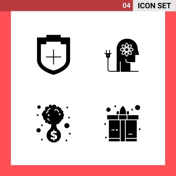 Set Universal Creative Icons Simply Vector Illustrations Web Mobile Apps — Stock Vector