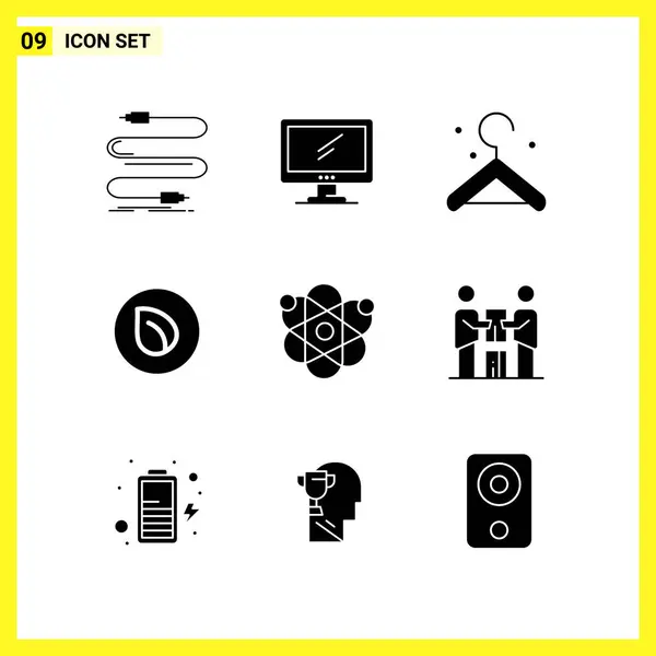 Conjunto Iconos Creativos Universales Simplemente Vector Ilustraciones Para Aplicaciones Web — Archivo Imágenes Vectoriales