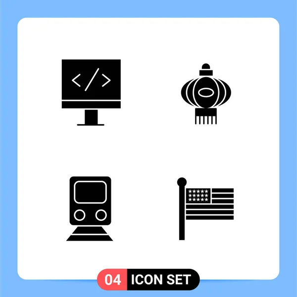 Conjunto Iconos Creativos Universales Simplemente Vector Ilustraciones Para Aplicaciones Web — Vector de stock