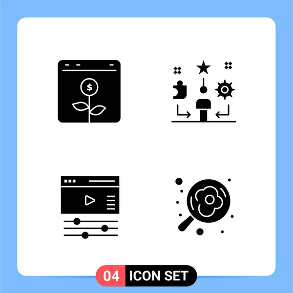 Set Universal Creative Icons Simply Vector Illustrations Web Mobile Apps — Stock Vector