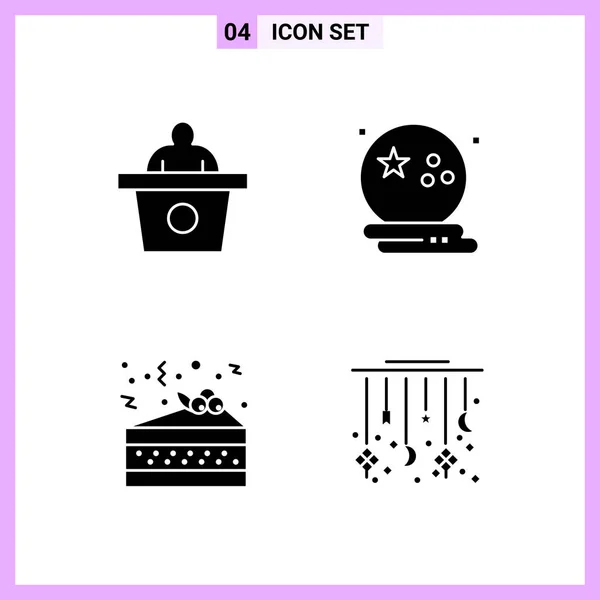 Set Universal Creative Icons Simply Vector Illustrations Web Mobile Apps — Stock Vector