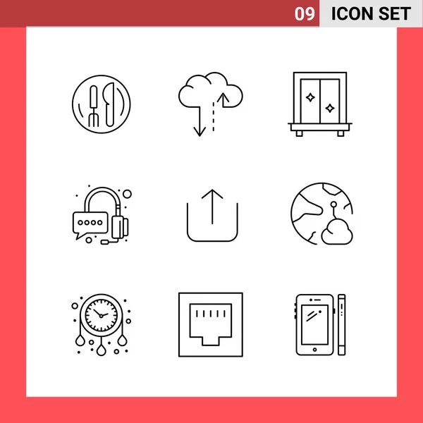 Set de 25 iconos de negocio universales Vector — Archivo Imágenes Vectoriales