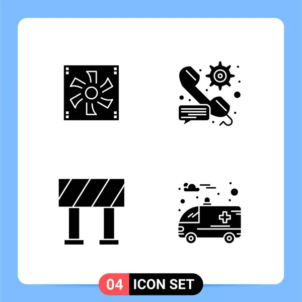 Conjunto Iconos Creativos Universales Simplemente Vector Ilustraciones Para Aplicaciones Web — Vector de stock