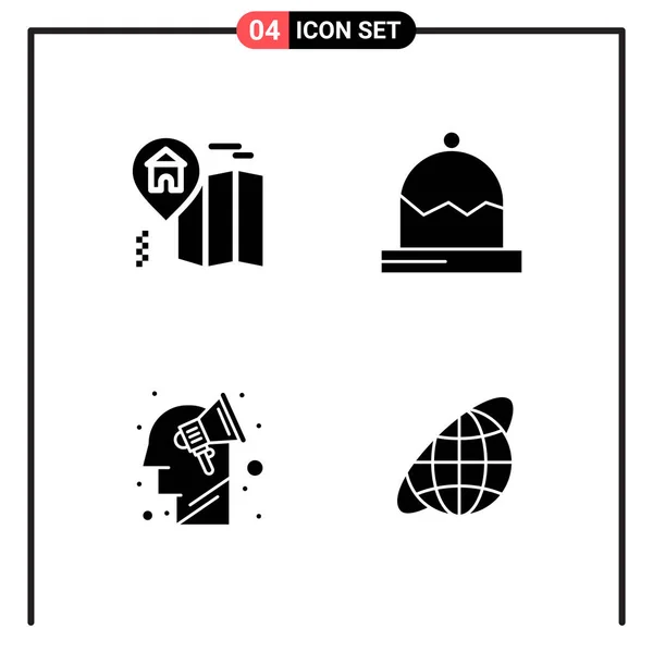 Conjunto Iconos Creativos Universales Simplemente Vector Ilustraciones Para Aplicaciones Web — Archivo Imágenes Vectoriales