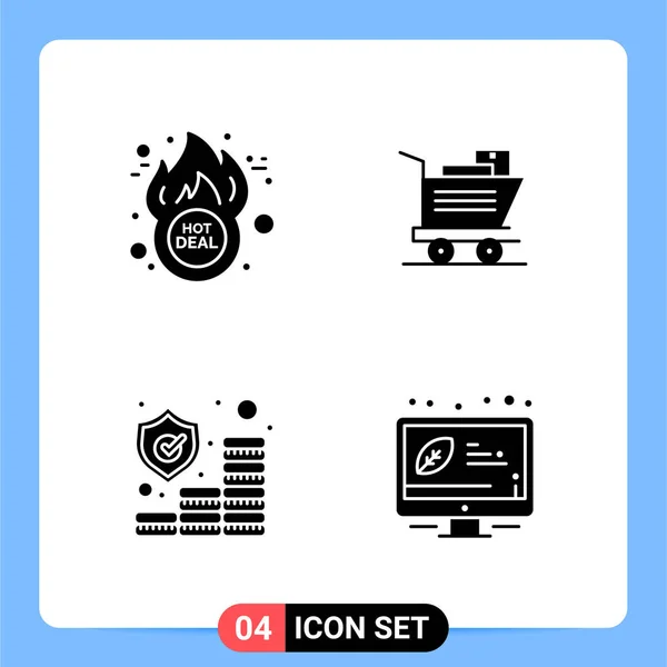 Set Universal Creative Icons Simply Vector Illustrations Web Mobile Apps — Stock Vector