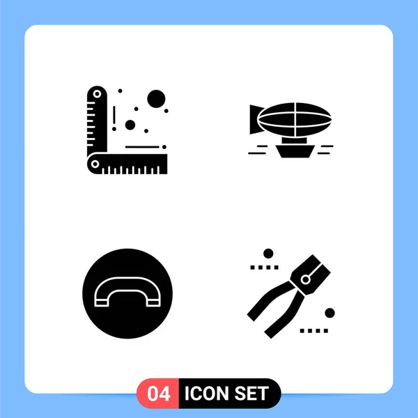 Conjunto Iconos Creativos Universales Simplemente Vector Ilustraciones Para Aplicaciones Web — Archivo Imágenes Vectoriales