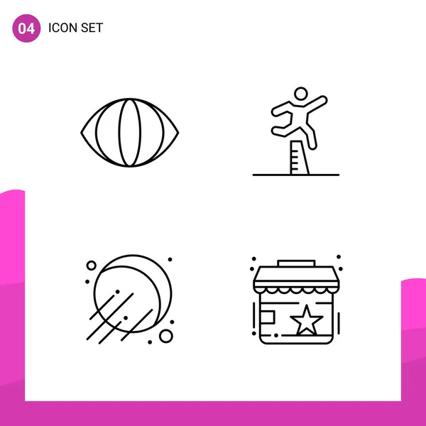 Set of 25 Universal Business Icons Vector — Stock Vector